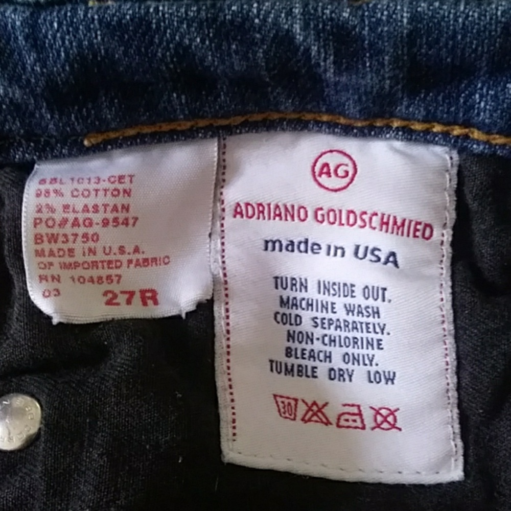 💯Ag Adriano Goldschmied 'the Angel' jeans 👖 - Picture 4 of 6